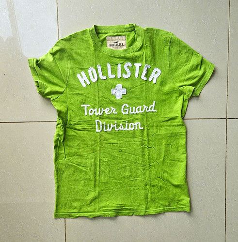 Hollister men green crew - men’s,