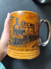 Vintage Lord Nelson Pottery Dart Valley Railway Mug – GW 1400 Class No.1420