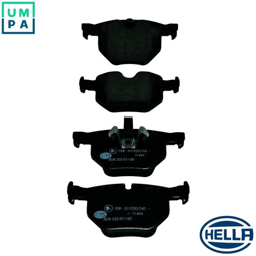 Brake pad set - disc,