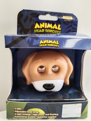 Animal dog head torches - dog, lamp