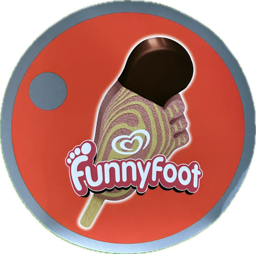 Walls funny foot ice cream - walls,