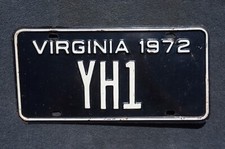 1972 Virginia # 1 TRUCK FOR