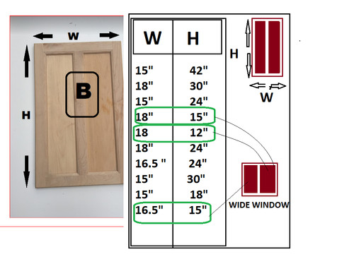 Kitchen cabinet door real - kitchen, door***real