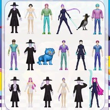 18PCS Kpop Demon Hunters Dolls