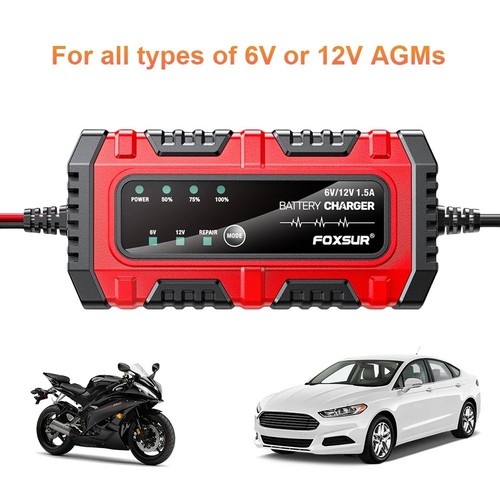 12v smart battery charger - 6v,