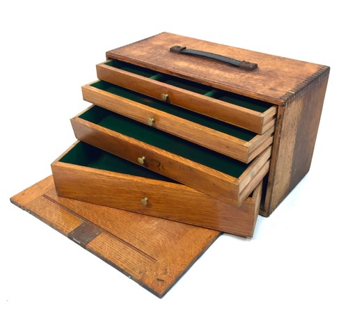 Antique wooden oak 1930s - antique,