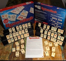 Rummikub Classic Board Game by IDEAL - Family Fun Strategy Tile Game, 2-4 Player