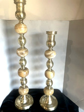 Quality Pair Solid Brass /