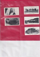 R J LEA - FAMOUS VIEWS (3) & WONDERS OF THE WORLD (2)