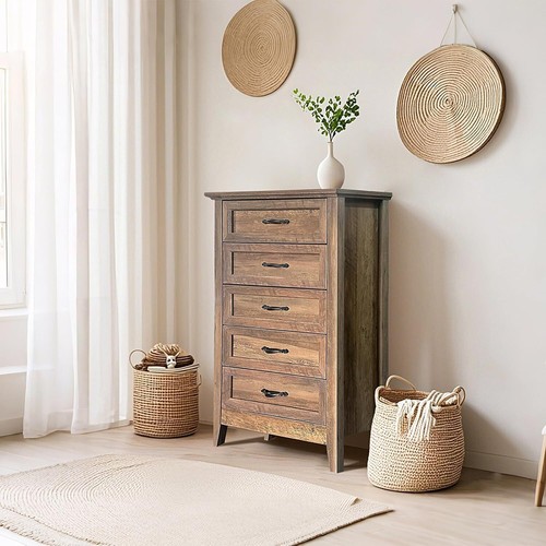 Chest dresser wooden - dresser,