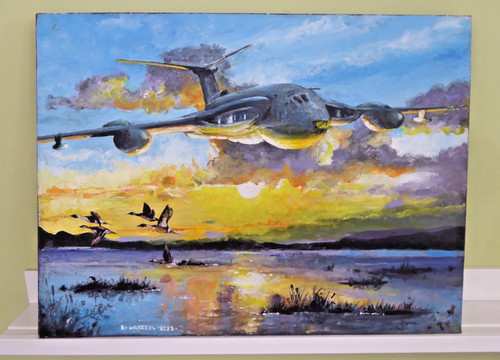 Signed layzeil oil - r, painting