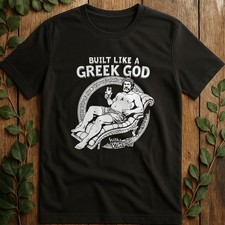 Greek Dad God Bod T-Shirt History Events Pun Midweight Tee