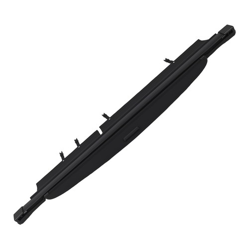 Black rear parcel shelf cover - black,