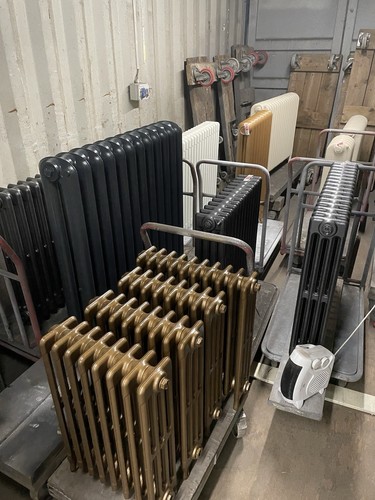 Reclaimed cast iron radiators - iron,