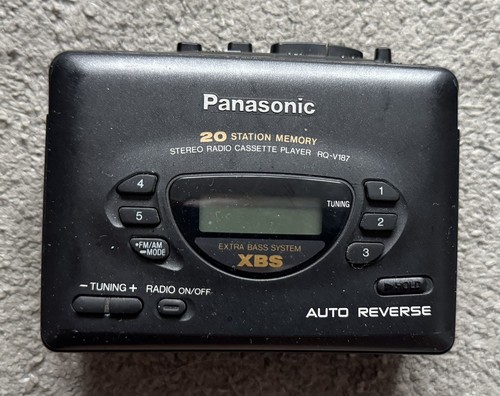 Panasonic v187 stereo - rq-v187,