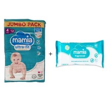 Mamia Size 4 Nappies Jumbo 84