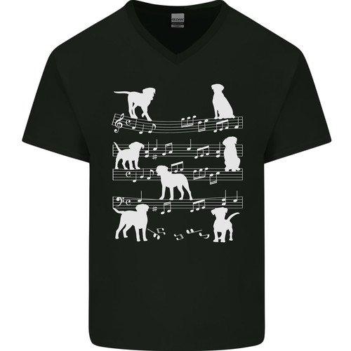 Dog music musical - musical, notes