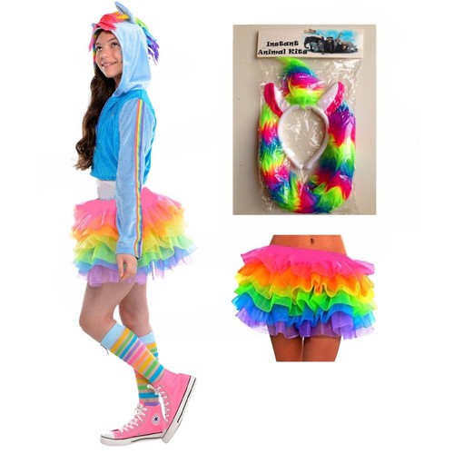 Kids rainbow unicorn - rainbow, tutu
