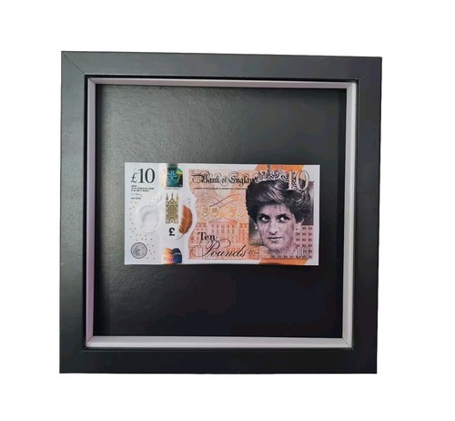 Banksy faced tenner 2024 - banksy,