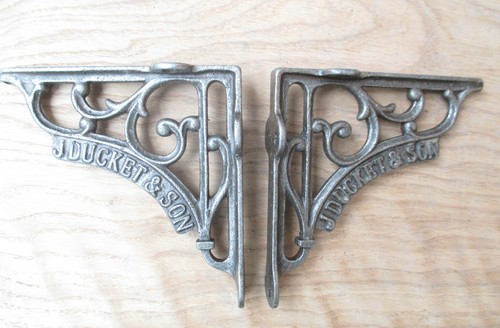 Pair j duckett antique - of,