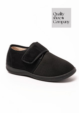 Ladies black touch fasten - black,