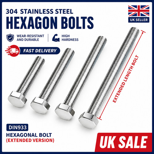 Stainless steel long - steel, bolts