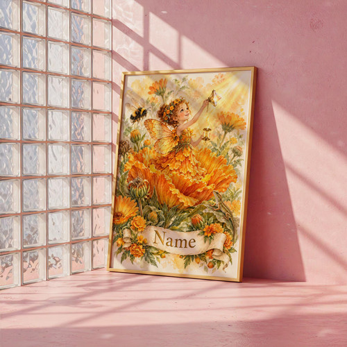Marigold fairy personalised - marigold,