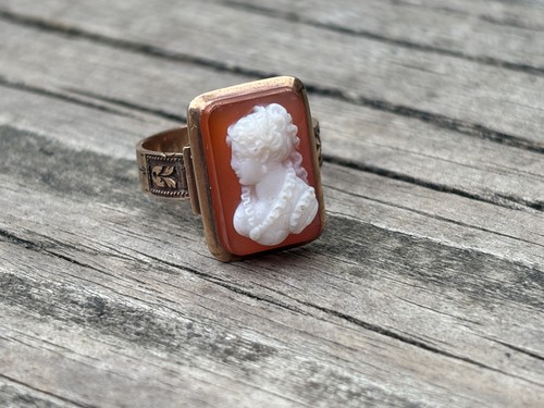 1882 antique 14k rose gold - 1882,