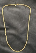 Vintage Gold Plated Monet Rope