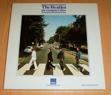 The BEATLES On CD - Abbey Road - Ltd Ed HMV Box Set + Booklet, 2 Posters & Badge