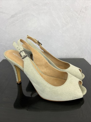 Monsoon shoes grey leather - monsoon,