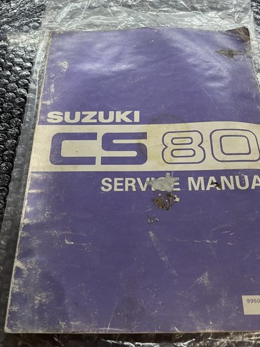 Suzuki cs80 service manual may - manual,