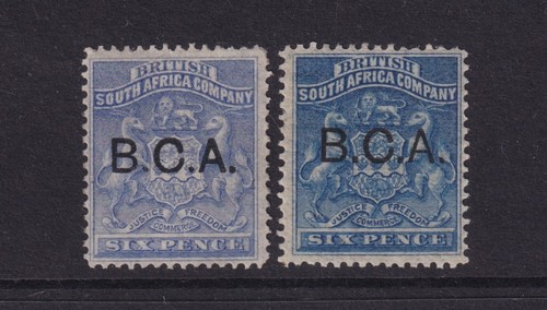 Nyasaland 1891 both shades - nyasaland,