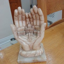 Vintage Hands of God ornament