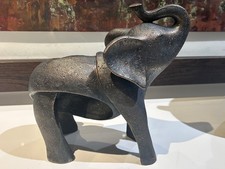 NEXT  Lovely Faux Bronze Looking Resin Modern Style Elephant Figurine Ornament