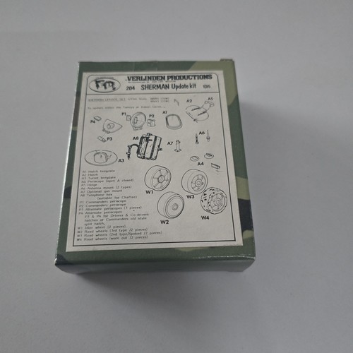 Verlinden sherman update - 1/35,