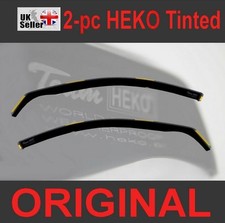 RENAULT MEGANE MK2 Hatchback 5-door 2002-2008 2-pc Wind Deflectors HEKO Tinted