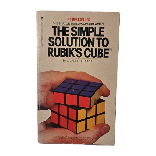Vintage rubiks cube the simple - the,