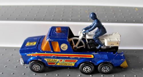 Matchbox super king motorbike