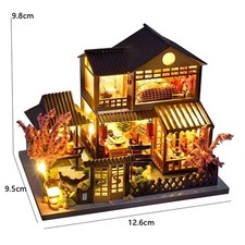 Diy mini wooden dollhouse with - diy,