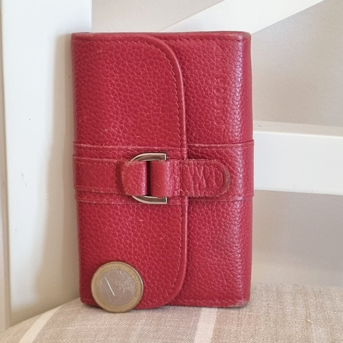 Longchamp leather card case - leather,