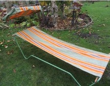 Vintage Sun Lounger With