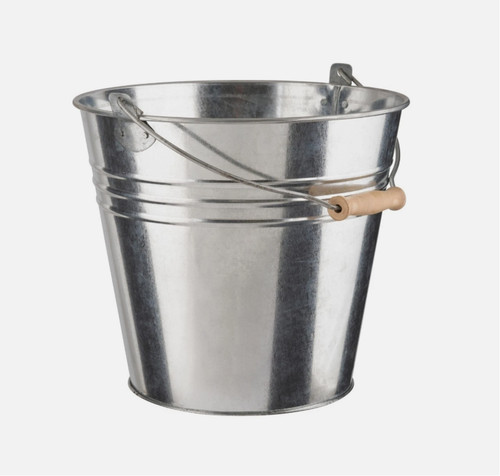10l galvanised bucket heavy - bucket,