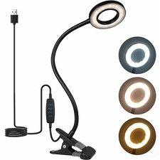 10X Magnifier Glass LED Desk