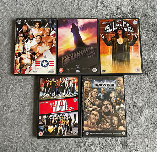 Early 2000s wwe dvd - 2000s, (5)