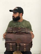 Motorcycle Brown Leather 2