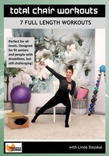 Chair Pilates & Cardio DVD | Low Impact | Seniors & Disabilities | 7 Workouts!