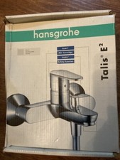 Hansgrohe Wall Mounted Bath Shower Mixer Tap Chrome Silver 