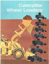CATERPILLAR 920 930 950 966C 980B 988 & 992 WHEEL LOADER FACTORY SALES BROCHURE
