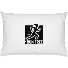 2 x 'Run Free Runner' Cotton Pillow Cases (PW00043099)